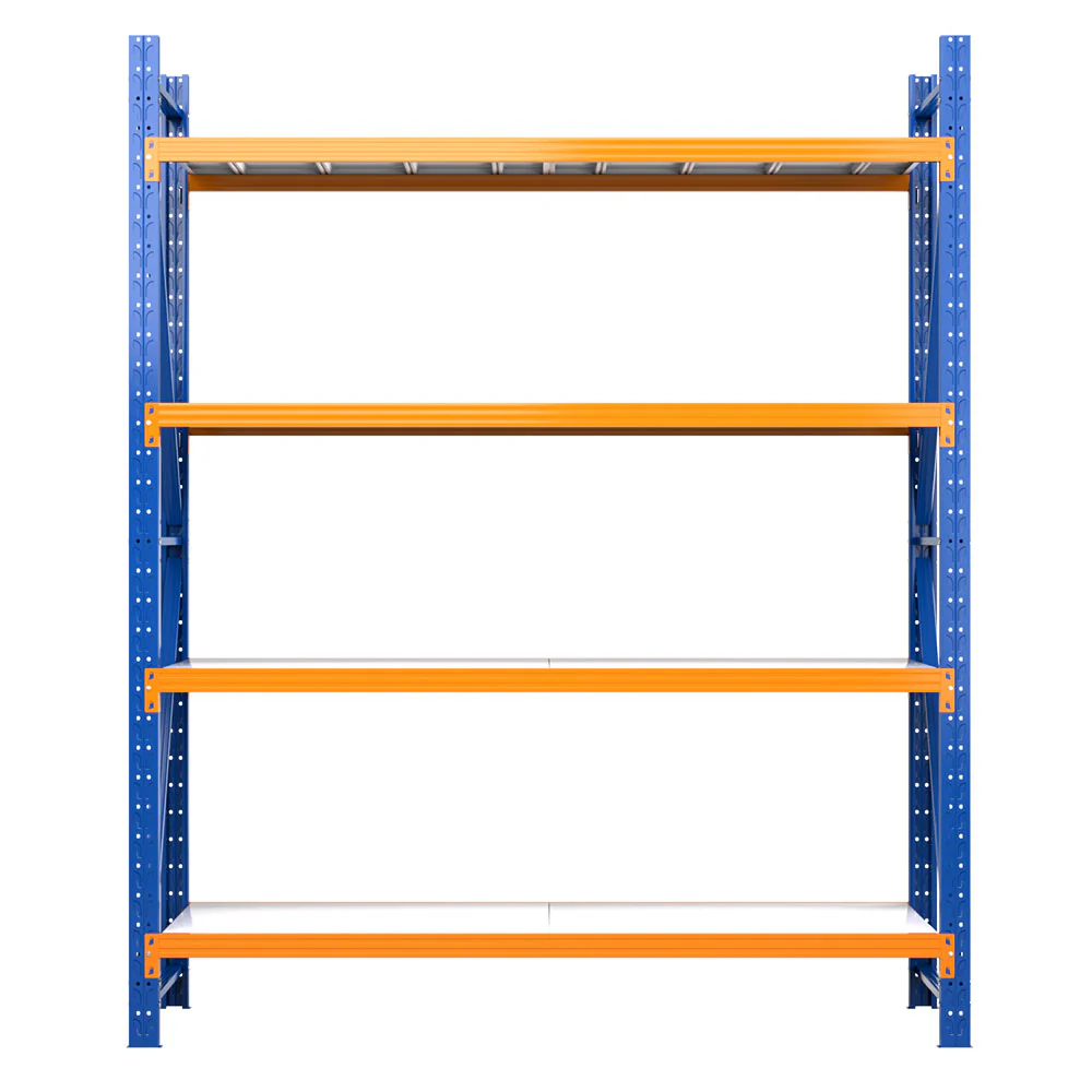 Giantz 2.4Mx2M Garage Shelving Warehouse Rack Pallet Racking Storage Shelf Blue - Nurns