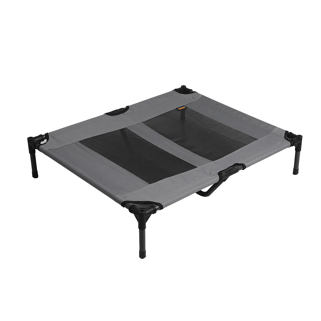 LARGE Dog Beds Pet Trampoline Elevated - Grey - Nurns