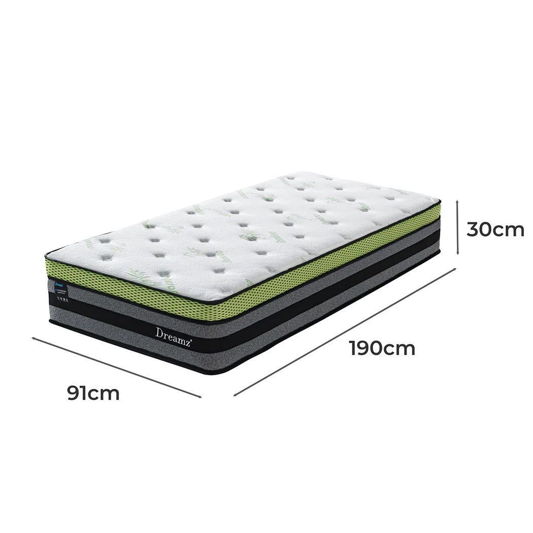 Scylla 30cm Cooling Mattress Pocket - Single - Nurns