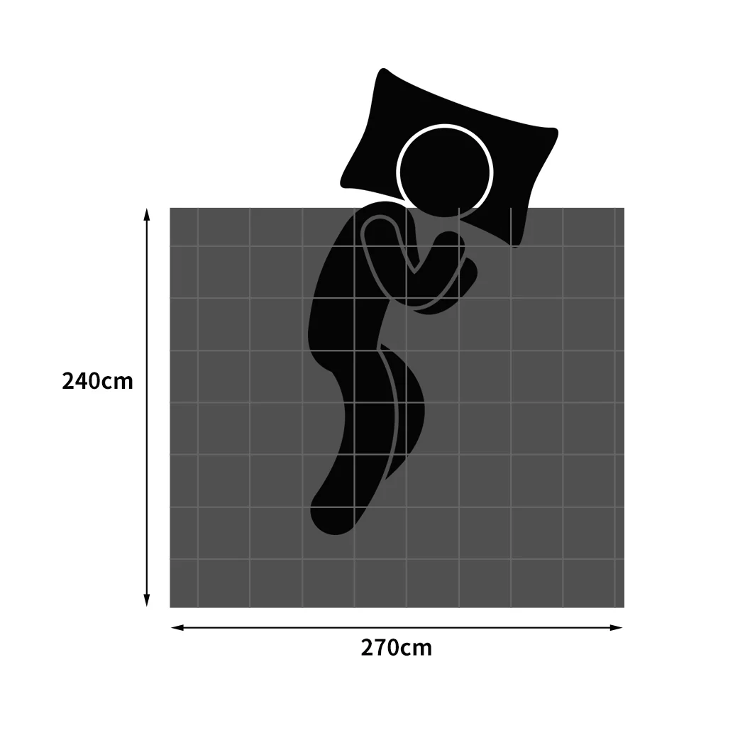 Super King Dreamz Quilt Duvet Doona Microfibre - Nurns