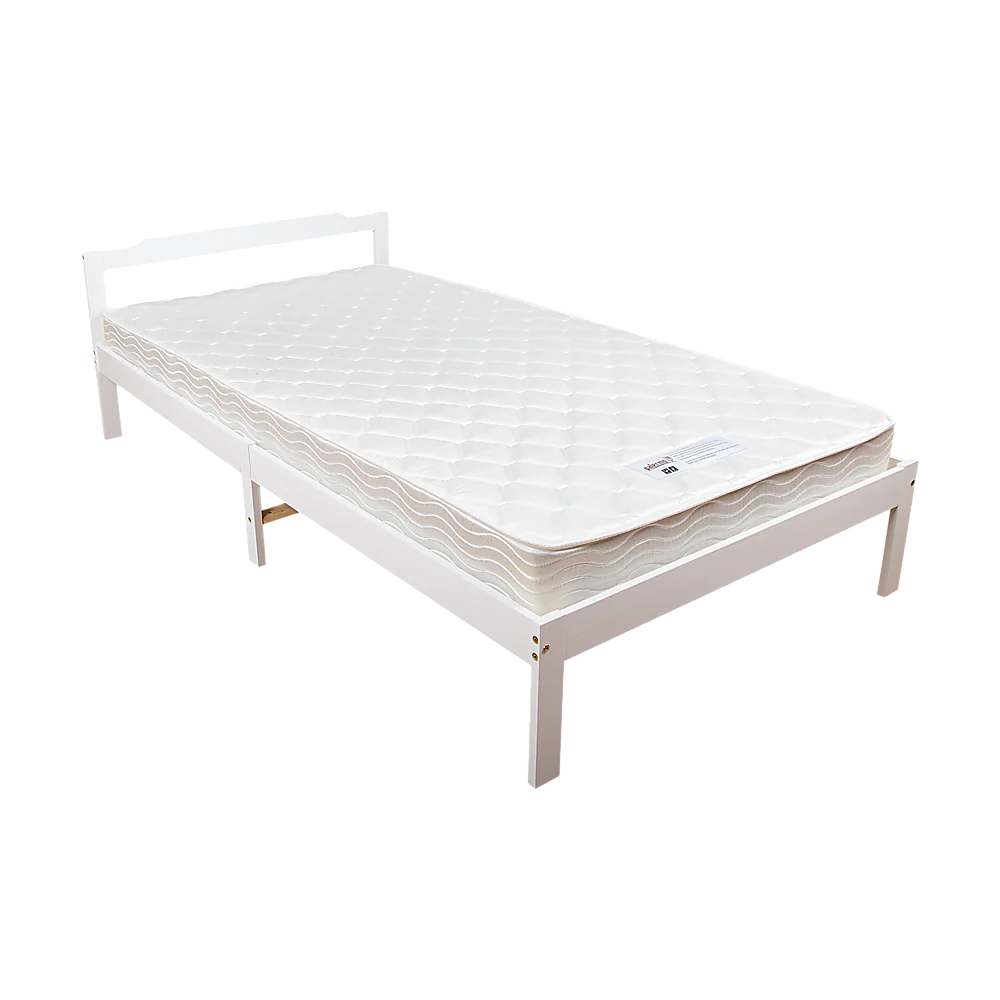 Gilly Wooden Bed Frame - White King Single - Nurns