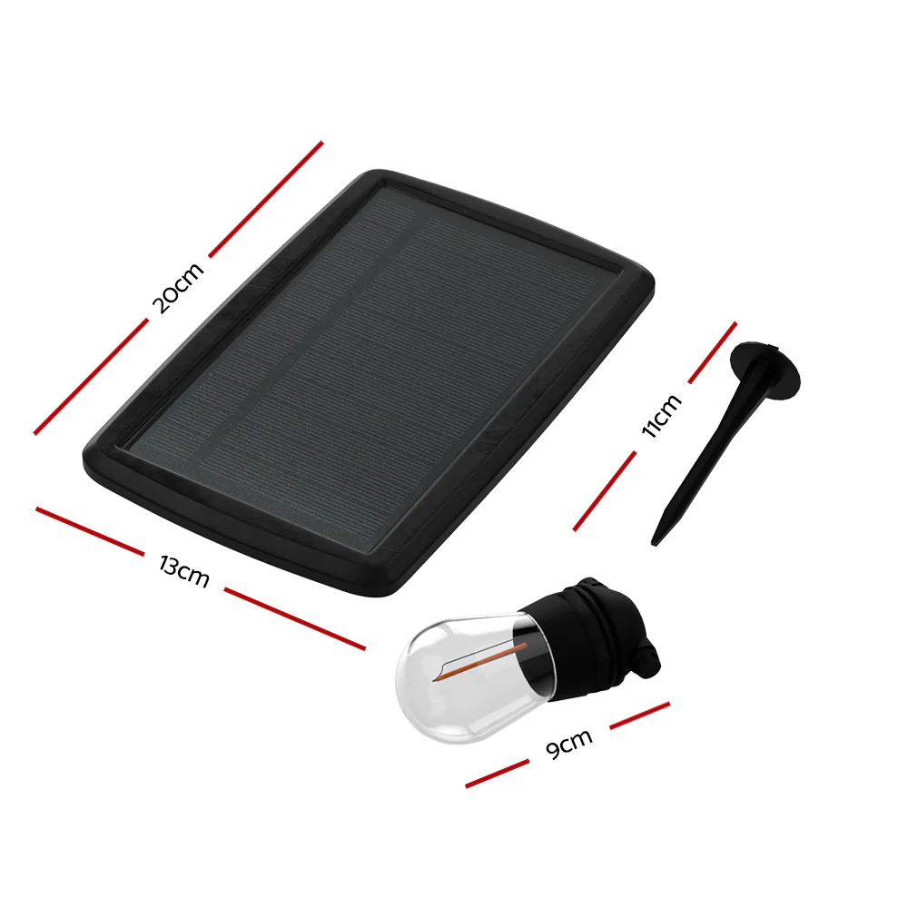 86m Solar Festoon Lights Outdoor LED String Light Christmas Party Decorations - Nurns