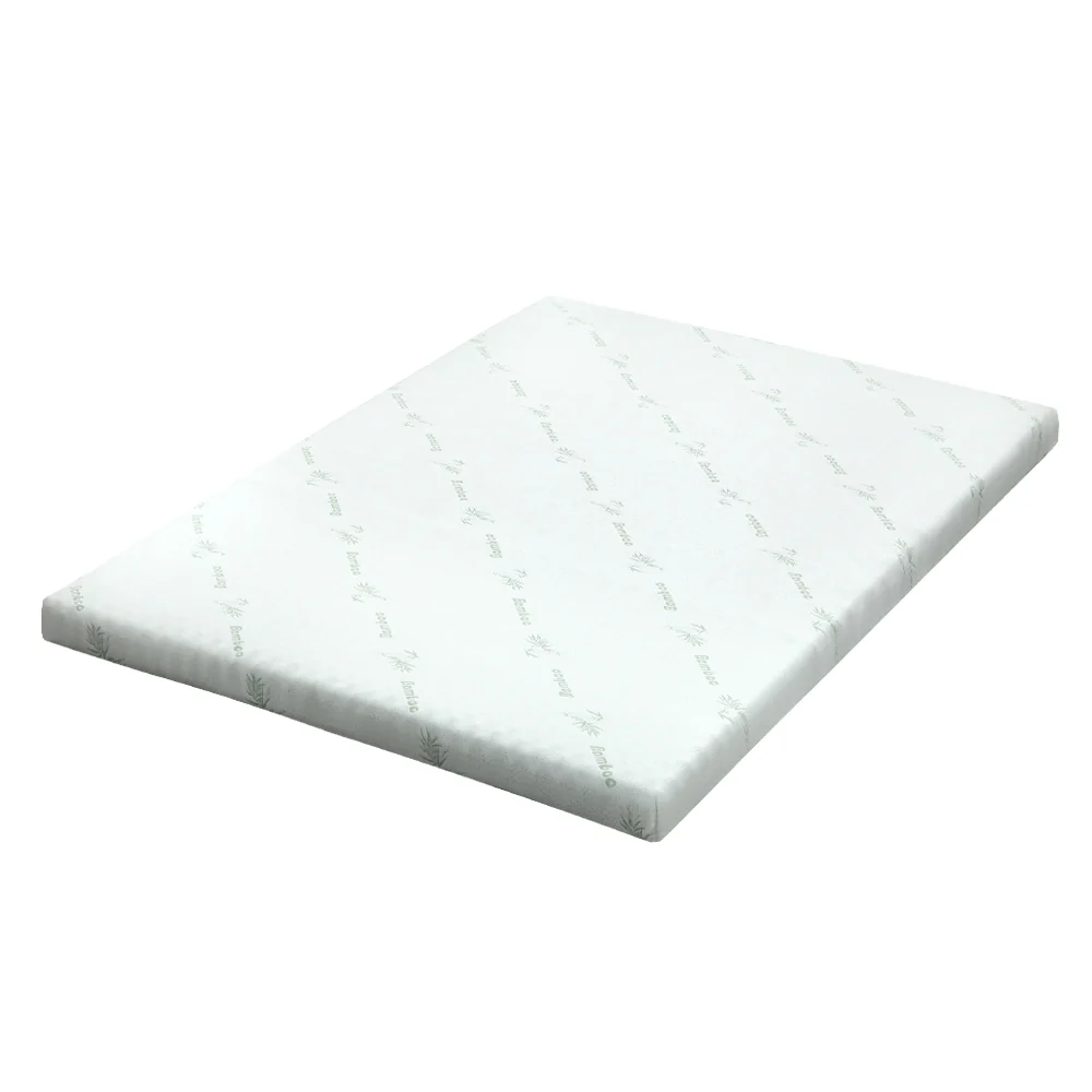King Giselle Bedding Memory Foam Mattress Topper Cool Gel 8cm - Nurns