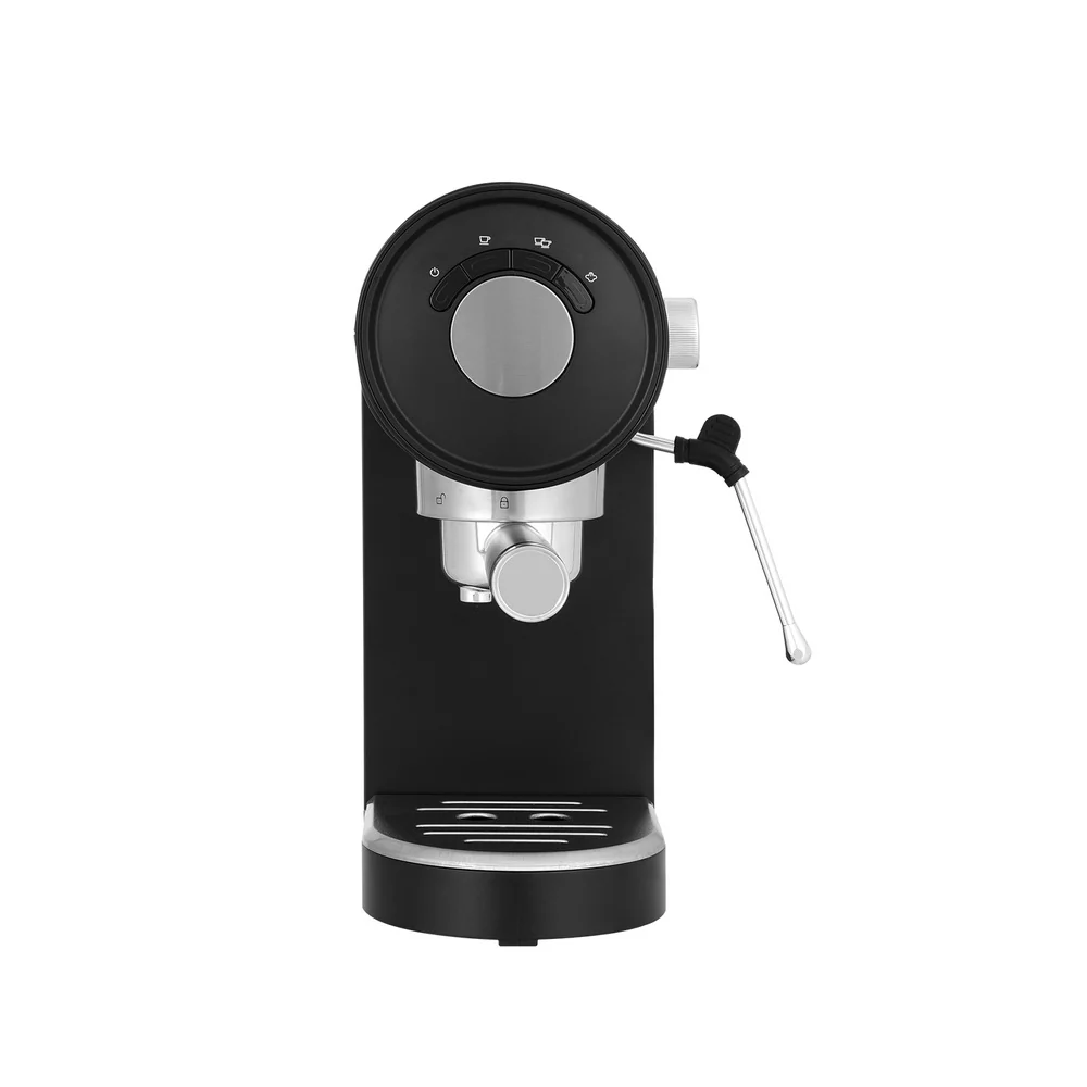 Devanti 20 Bar Coffee Machine Espresso Cafe Maker Black - Nurns