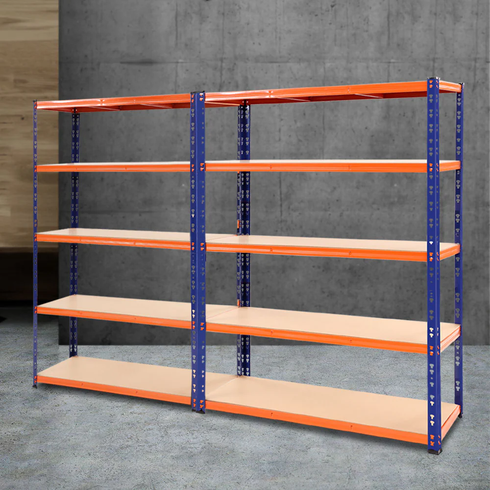 Giantz 2.4Mx1.8M Garage Shelving Warehouse Rack Pallet Racking Storage Blue - Nurns