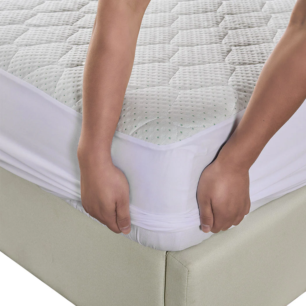 Double DreamZ Mattress Protector Topper Bamboo - Nurns