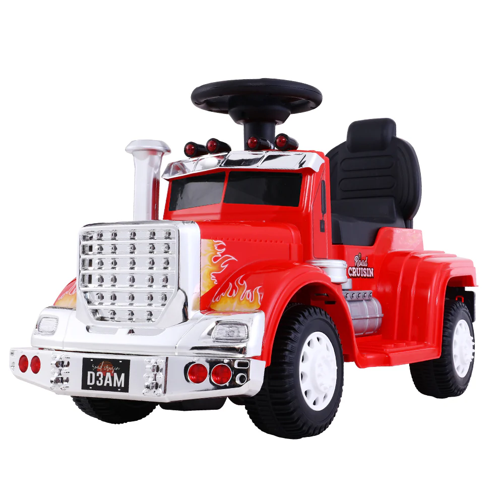 Ride On Cars Kids Electric Toys Car Battery Truck Childrens Motorbike Toy - Red - Nurns