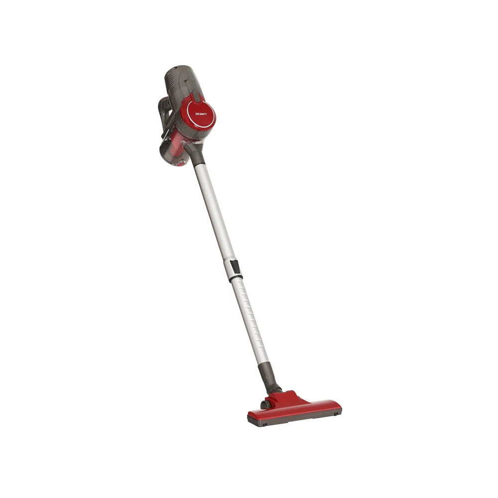 Devanti Stick Vacuum Cleaner Bagless Corded 500W Red - Nurns