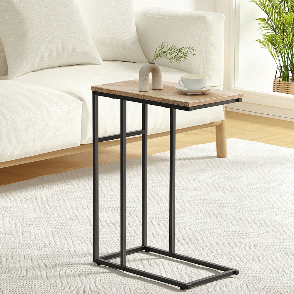 Ieris Side End Table - Walnut - Nurns