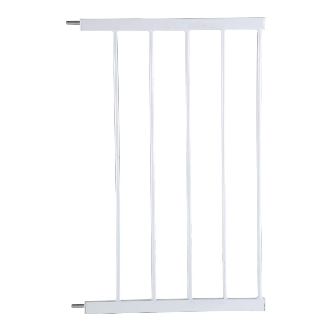 Baby Kids Safety Security Gate Stair Barrier Doors Extension Panels 45cm - White - Nurns