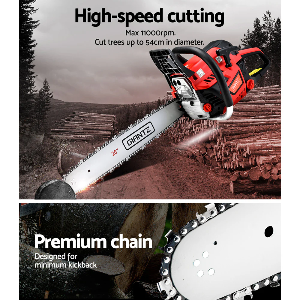 Chainsaw Petrol 52CC 20
