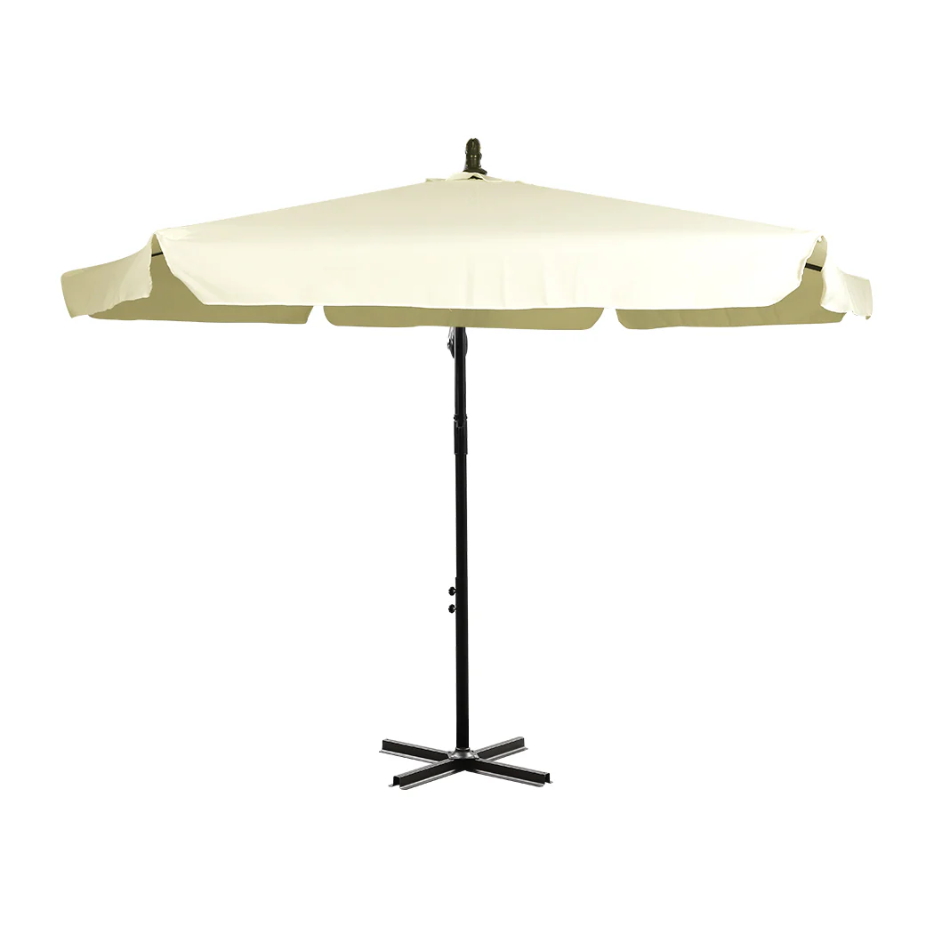 Mountview 3M Outdoor Umbrella Beach Beige Without Base - Nurns