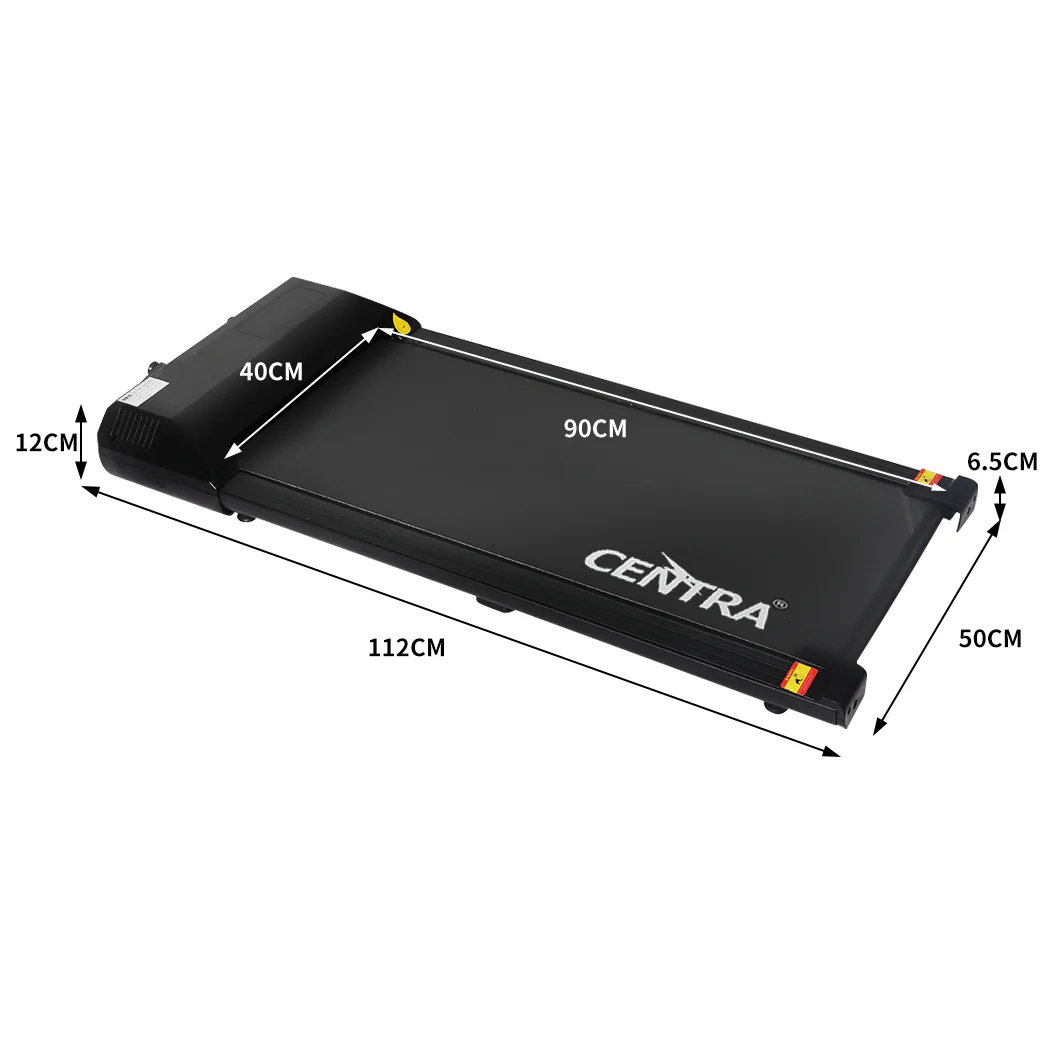 Centra Electric Treadmill Under Desk Black - Nurns