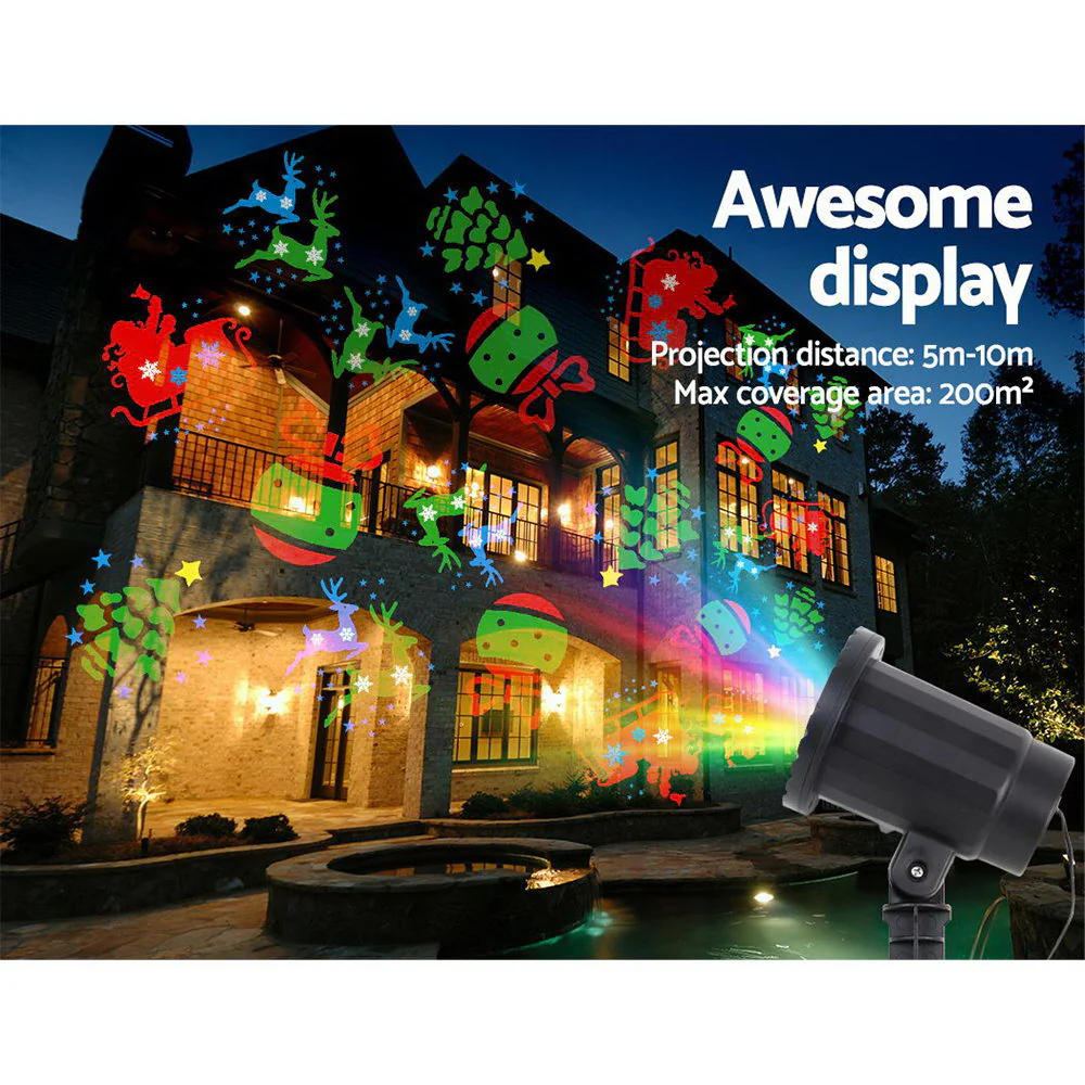 Projector Light Christmas Lights Laser Outdoor Decorations - Nurns