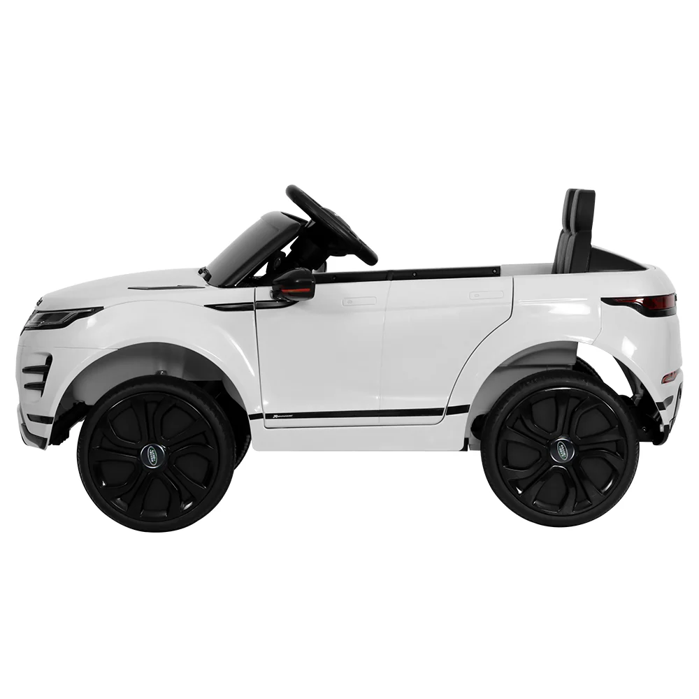 Kids Ride on Car Licensed Land Rover 12V Electric Car Toys Battery Remote - White - Nurns