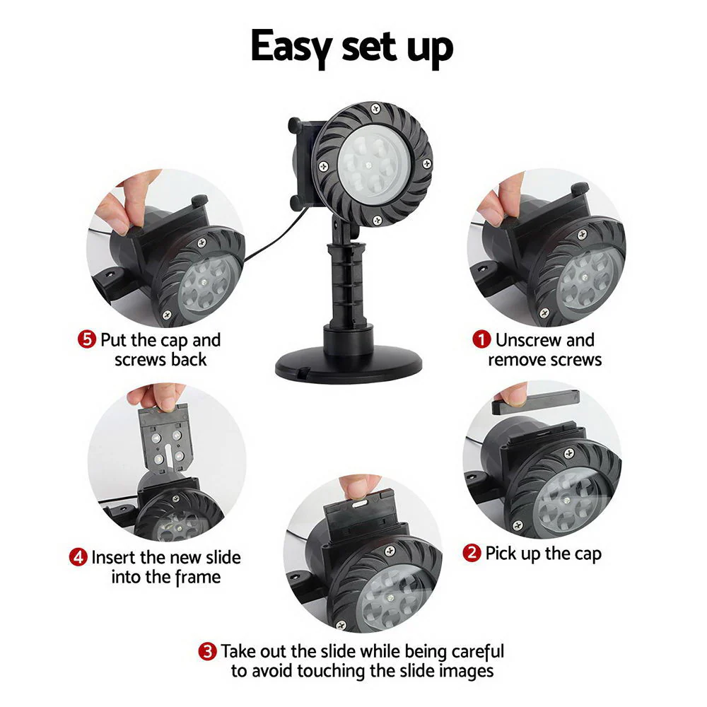 Projector Light Christmas Lights Laser Outdoor Decorations - Nurns