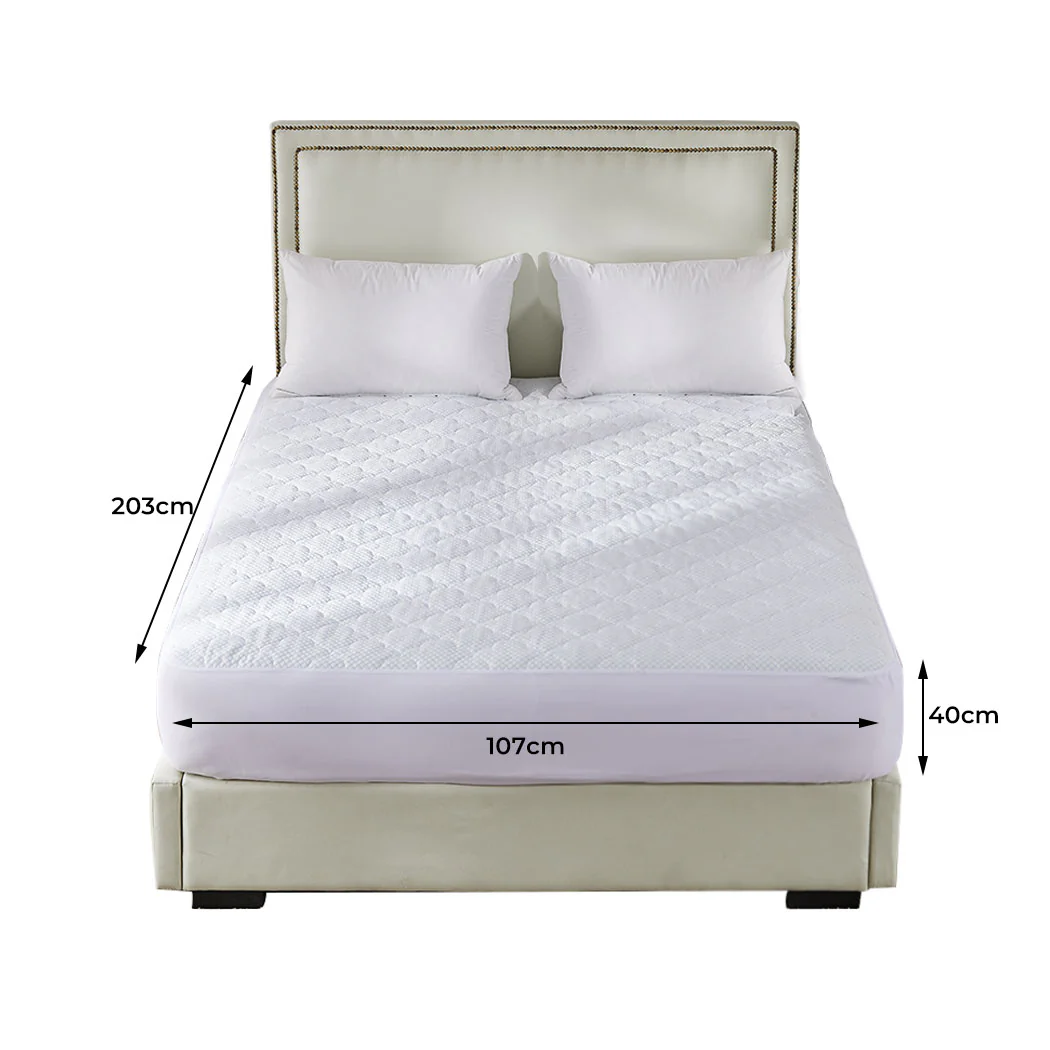 King Single DreamZ Mattress Protector Topper Cool - Nurns