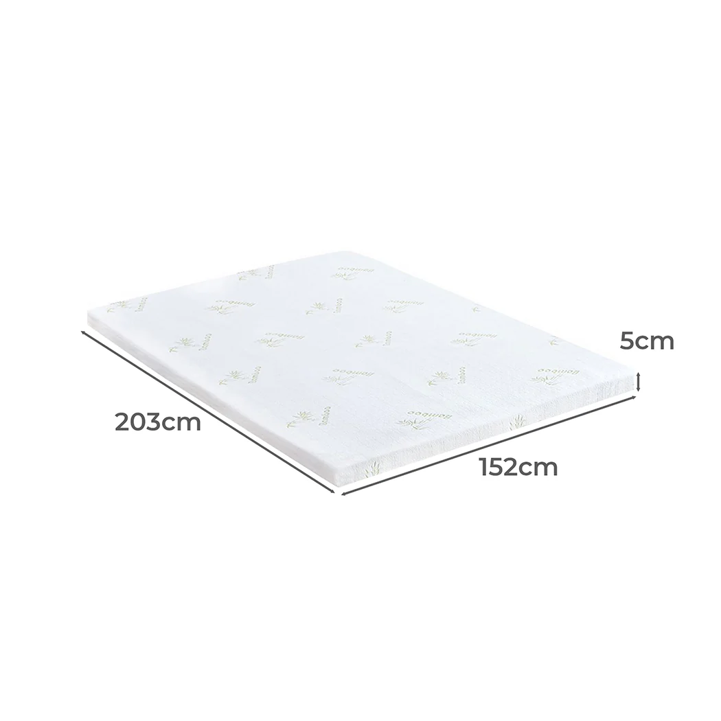 Queen DreamZ 5cm Thickness Cool Gel Memory - Nurns