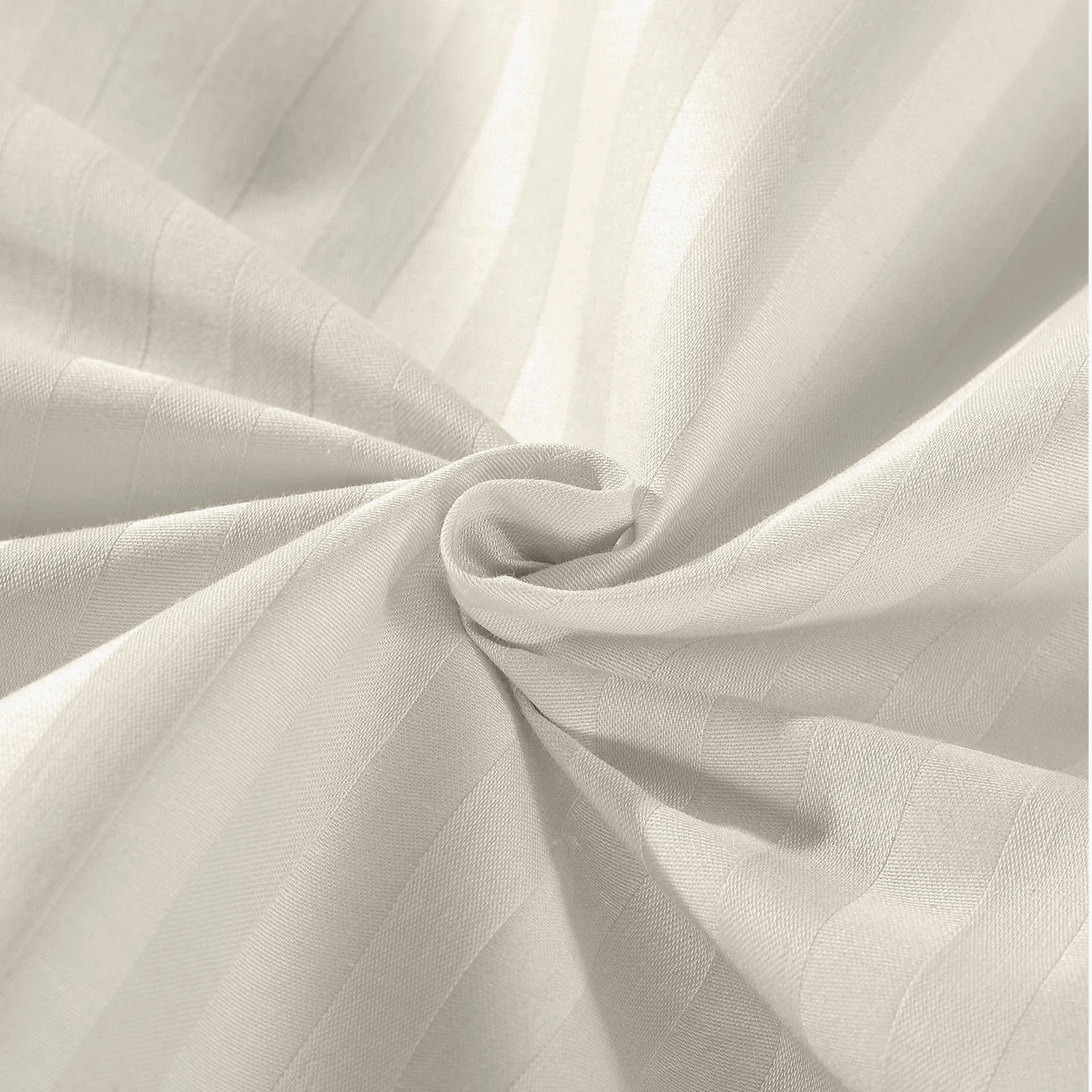 Queen Kensington 1200TC Cotton Sheet Set Stripe - Sand - Nurns