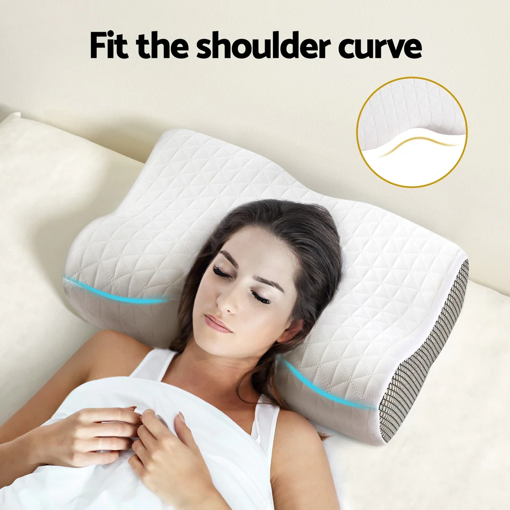 Premium Memory Foam Pillow Contour Neck - Nurns
