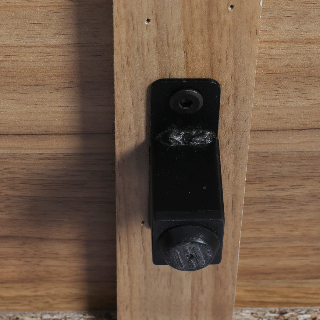 Bar Cabinet Buffet Sideboard - Oak & Black - Nurns