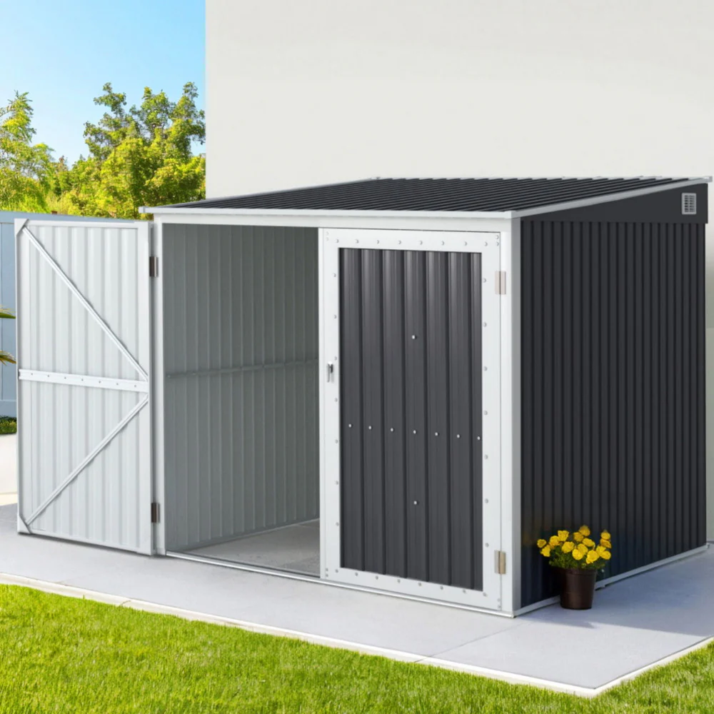 Giantz Garden Shed Sheds Outdoor Storage 2.06x2.03M Tool Workshop House Shelter - Nurns