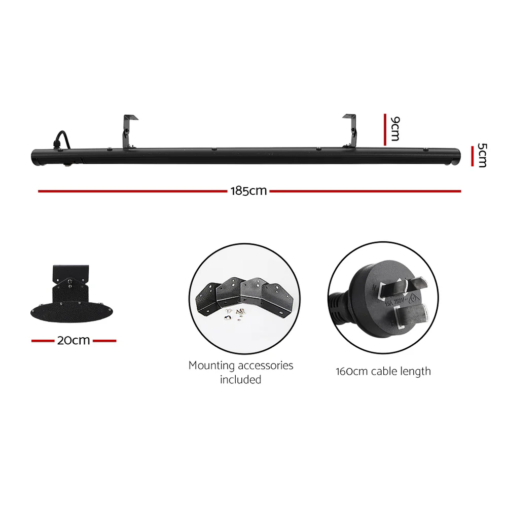 Electric Radiant Strip Heater Outdoor 3200W - Nurns