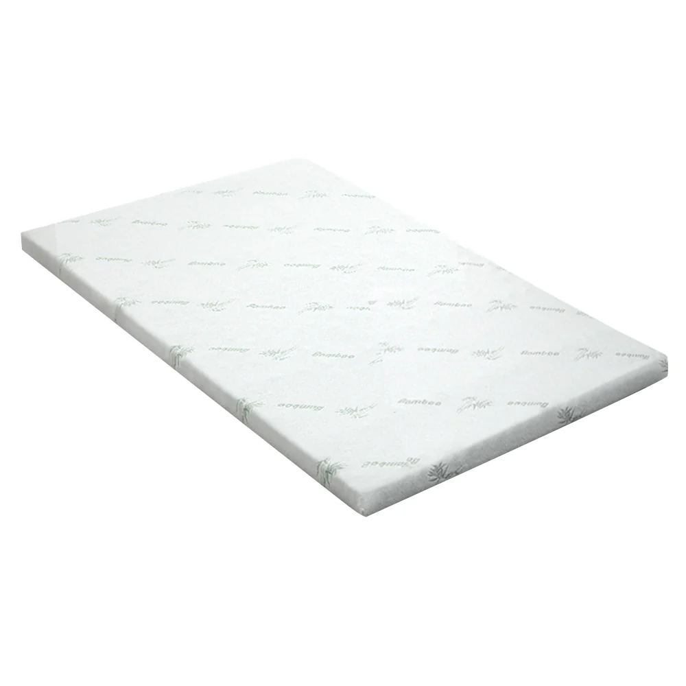 Single Giselle Bedding Memory Foam Mattress Topper Cool Gel 5cm - Nurns