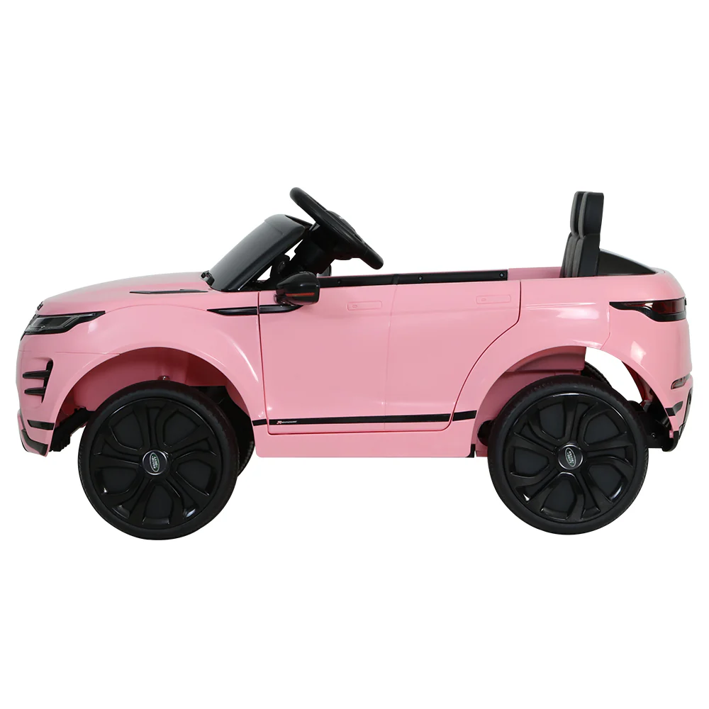 Kids Ride on Car Licensed Land Rover 12V Electric Car Toys Battery Remote - Pink - Nurns