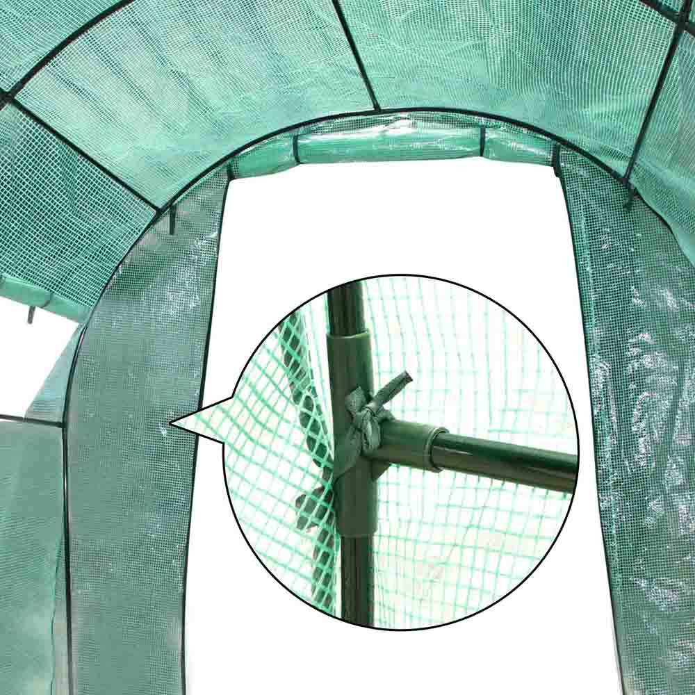 Greenfingers Greenhouse 3x2x2M Walk in Green House Tunnel Plant Garden Shed Dome - Nurns