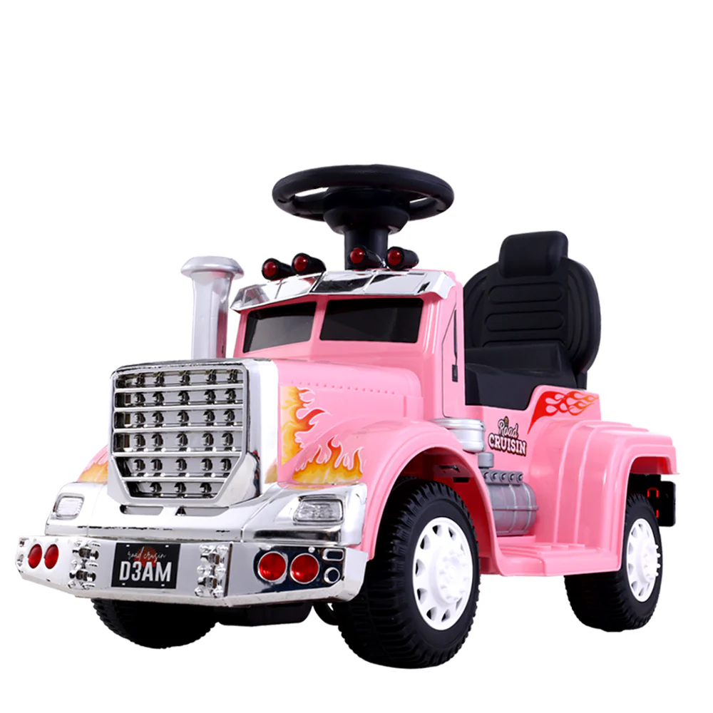 Ride On Cars Kids Electric Toys Car Battery Truck Childrens Motorbike Toy - Pink - Nurns