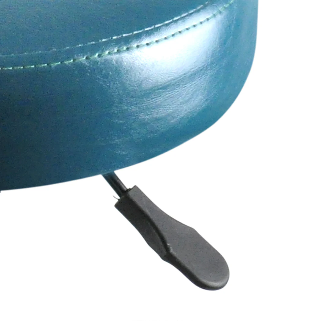 Bar Stools Salon Stool Swivel Barber Dining Chair Pu Hydraulic Lift Teal - Nurns