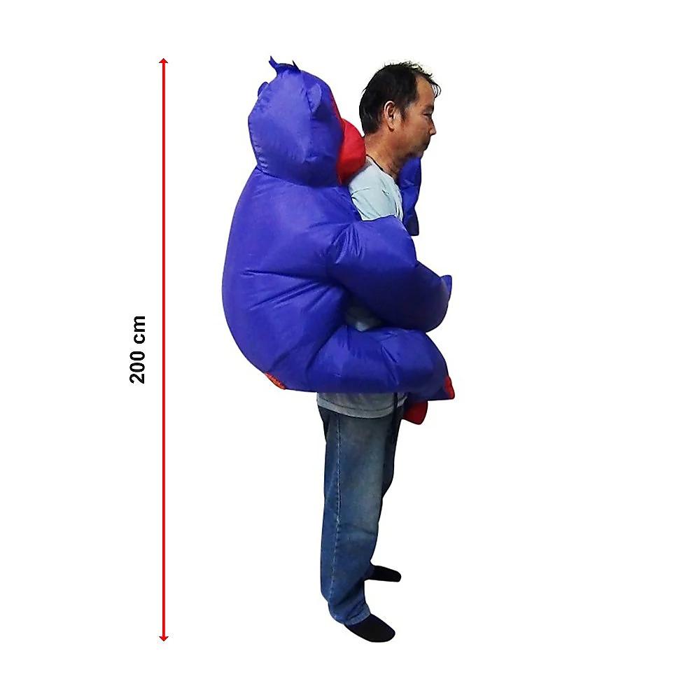 GORILLA Fancy Dress Inflatable Suit - Fan Operated Costume - Nurns