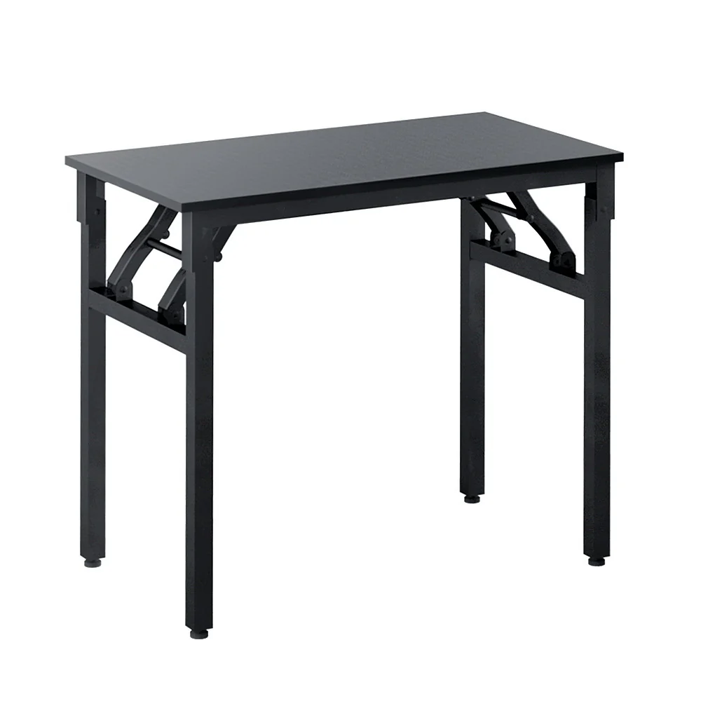 Artiss Computer Desk Foldable Black 80cm - Nurns