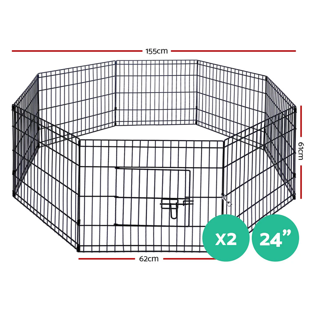 Pet Dog Playpen 2x24