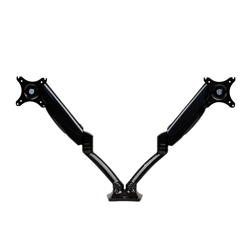 Artiss Monitor Arm Gas Spring Dual Desk Mount Screen Holder - Nurns