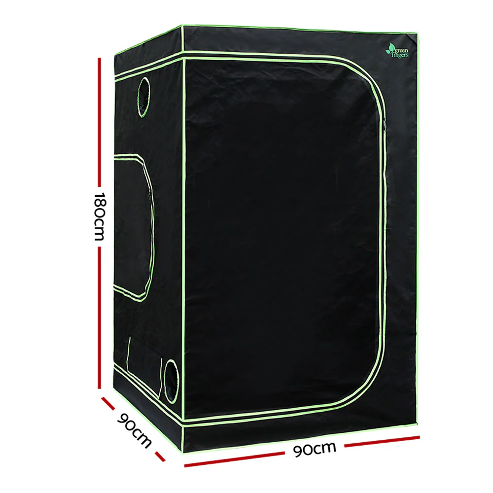 Grow Tent 90x90x180CM Hydroponics Kit Indoor Plant Room System - Nurns