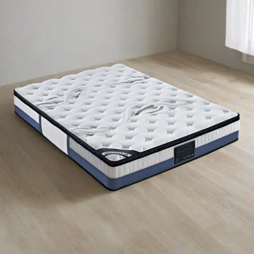 Isabella 28cm Mattress Latex Pillow Top Pocket Spring Foam Medium Firm - Queen - Nurns