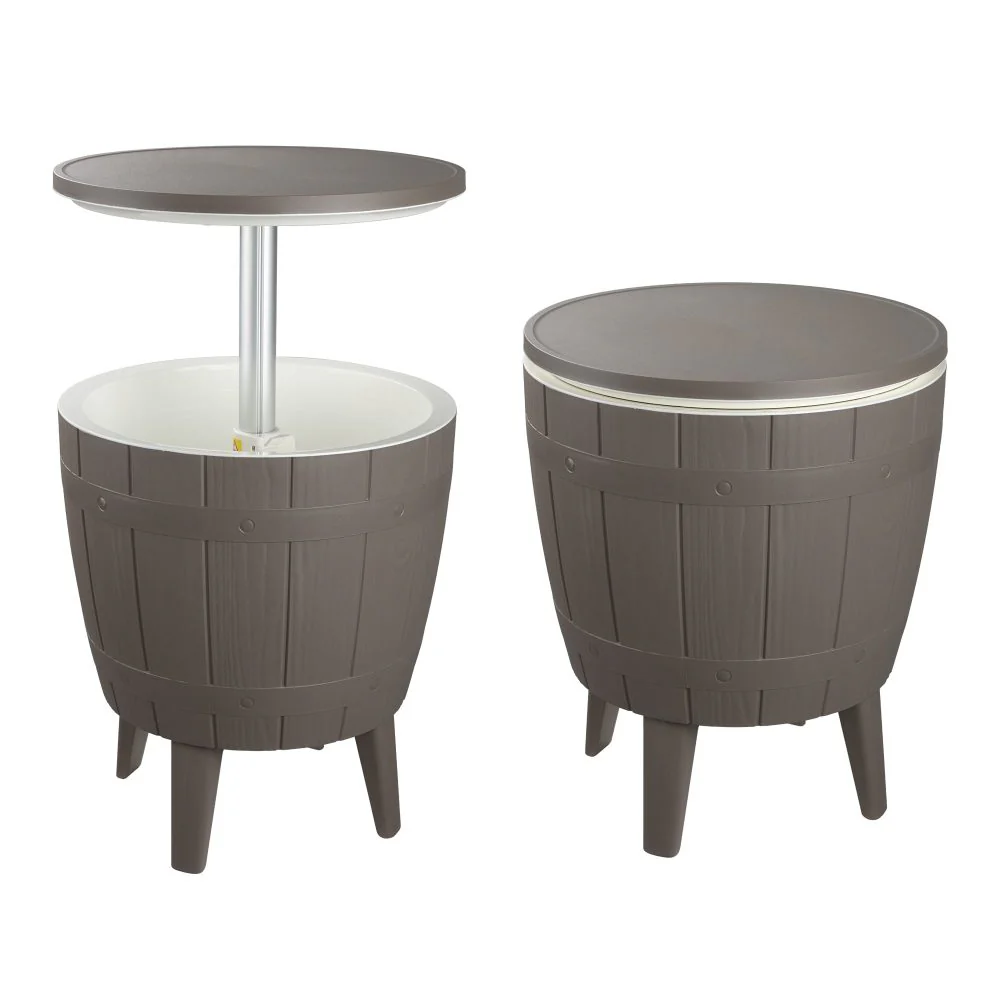 Murphy Cooler Table - Taupe - Nurns