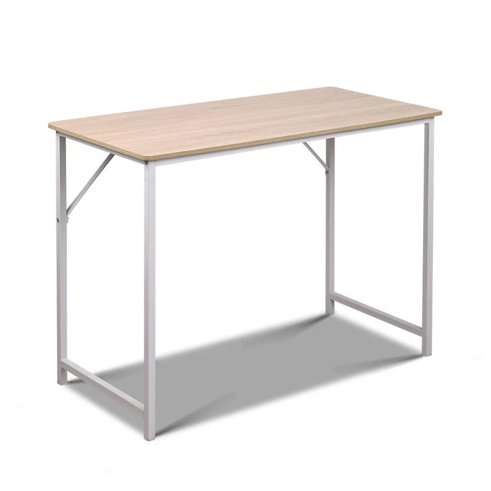 Artiss Computer Desk Oak 100cm - Nurns