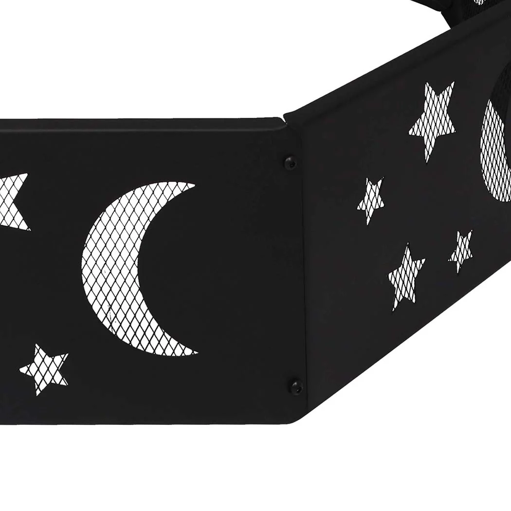 Round Fire Pit Ring Outdoor Fireplace - Nurns