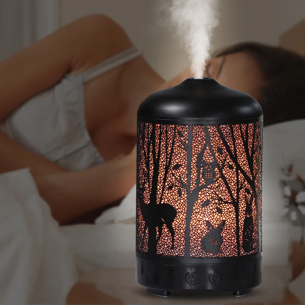 Aroma Diffuser Aromatherapy Ultrasonic Humidifier Essential Oil Purifier 3D Deer - Nurns