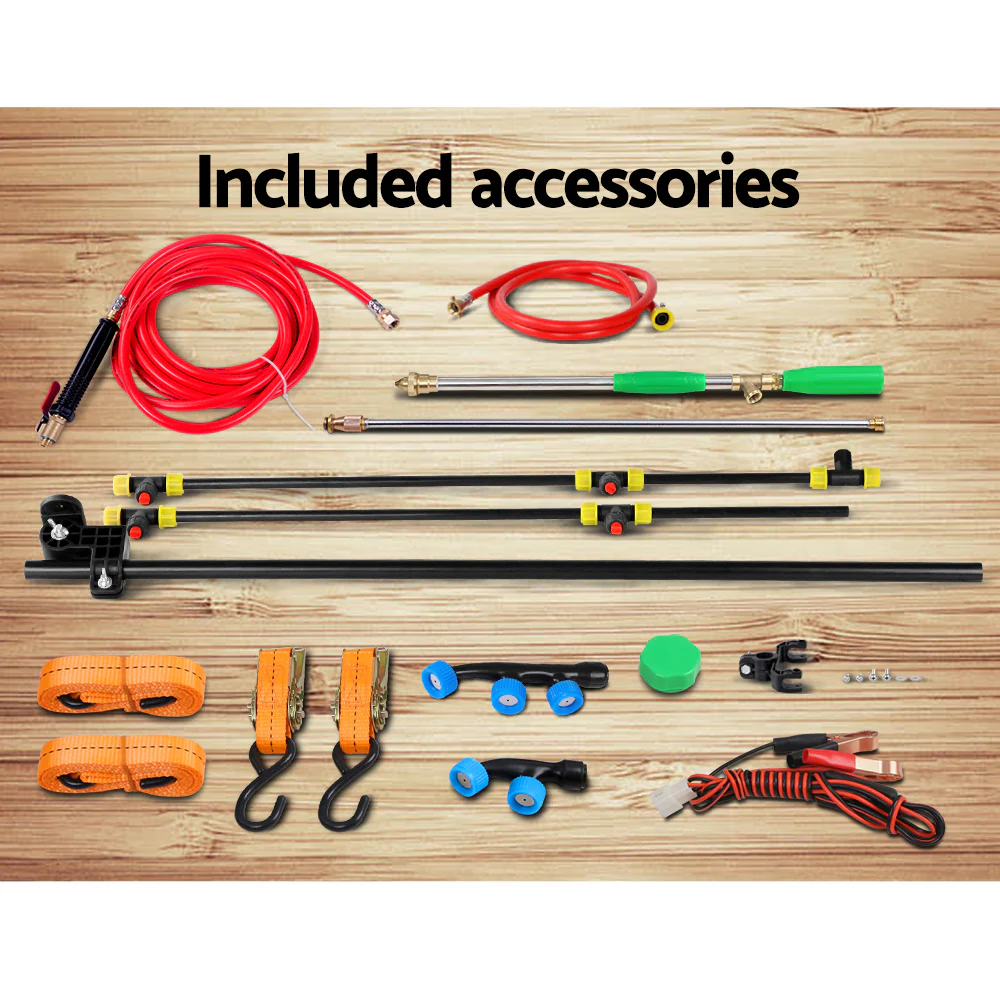 Weed Sprayer 100L Tank with 1.5m Boom Trailer - Nurns