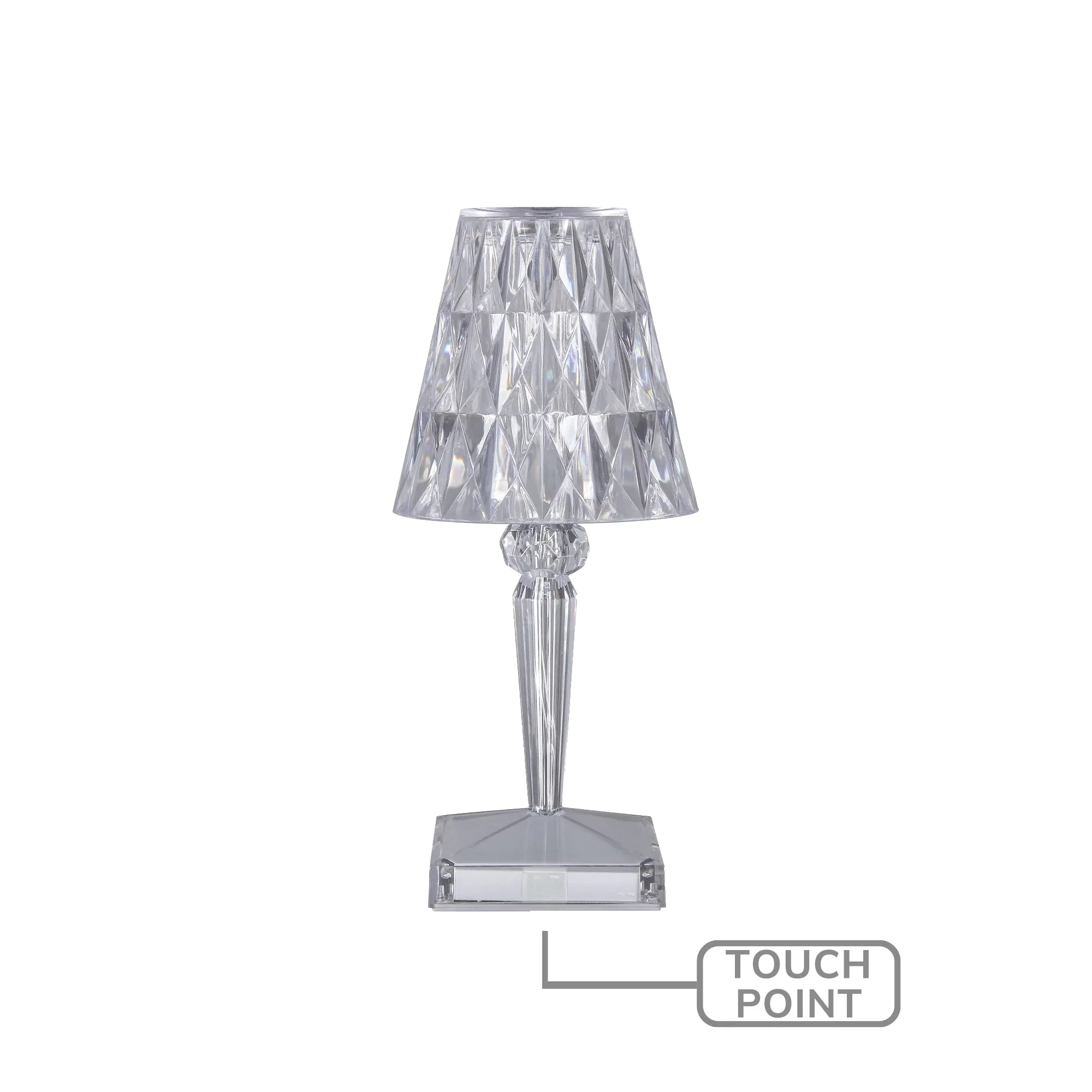 Touch Table Lamp - Silver - Nurns