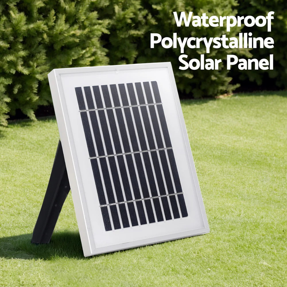 Solar Fountain Water Feature Bird Bath Outdoor Garden LED Lights Ball 85cm - Nurns