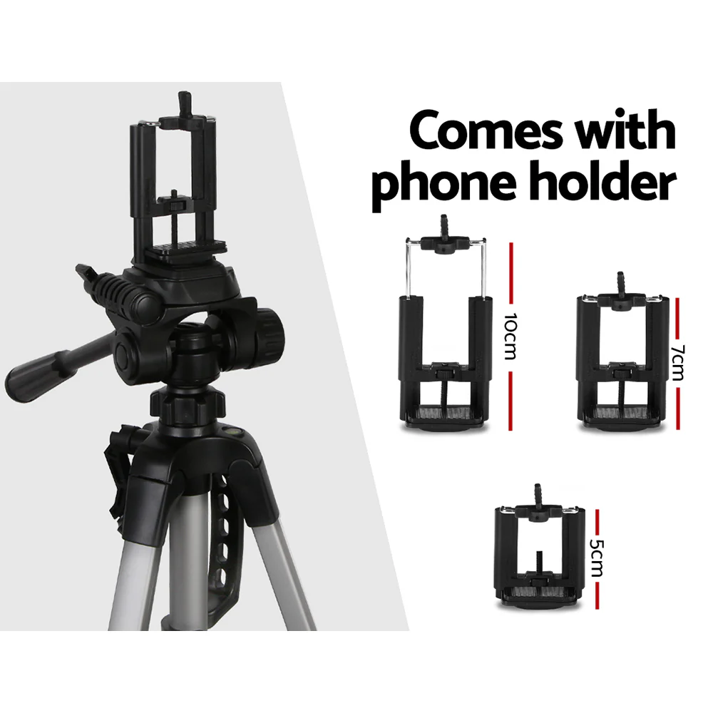 Professional Camera Tripod Monopod Stand DSLR Pan Head Mount Flexible - Nurns