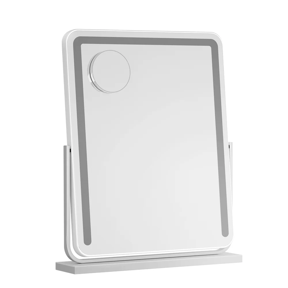 Makeup Mirror with Lights Hollywood Vanity LED Mirrors White 40X50CM - Nurns