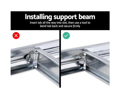 Giants 3x1.8M Warehouse Shelving Rack Racking Garage Metal Storage Shelves - Nurns