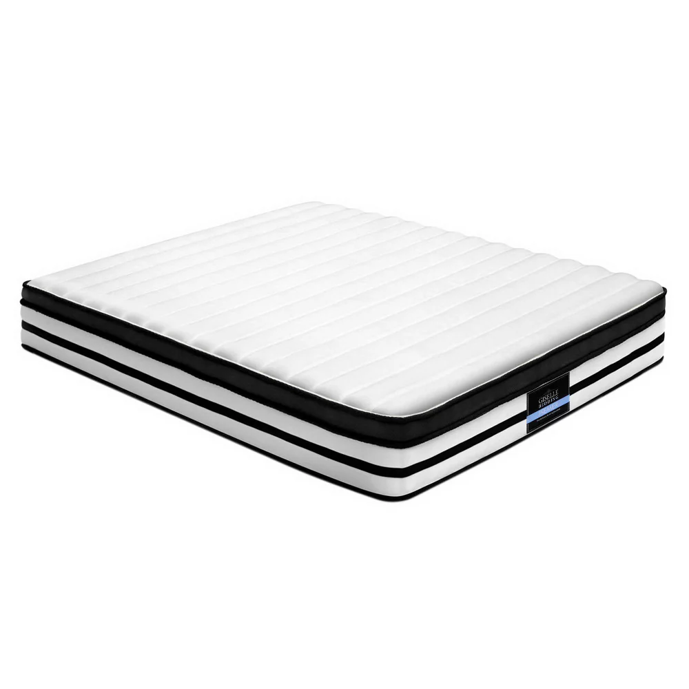 Bailey 27cm Thick Euro Top Pocket Spring Mattress - King - Nurns