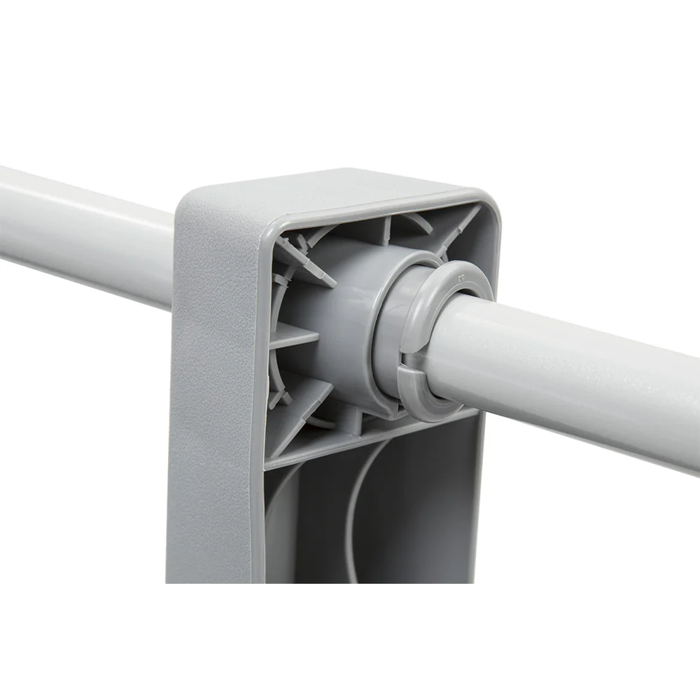 Factory Buys Pool Ladder 84cm 2 Step Above Ground Swimming Pools Removable Steps Stairs - Nurns